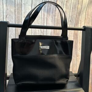 Vintage Celine Black Small Tote Handbag